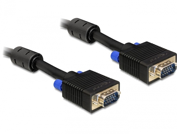 DeLOCK 3m VGA cable VGA (D-Sub) Black