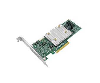 Image of Adaptec SmartHBA 2100-8i interface cards/adapter Internal Mini-SAS HD