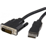 Techly ICOC-DSP-C-030 video kabel adapter 3 m DVI-D DisplayPort Zwart