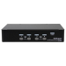 StarTech.com Conmutador Switch KVM 4 puertos Video DisplayPort DP Hub Concentrador USB 2.0 Audio - 2560x1600