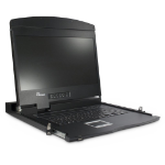 Inter-Tech AS-9100 ULS rack console 48,3 cm (19") 1920 x 1080 Pixels Zwart