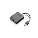 Lenovo Universal USB 3.0 to VGA/HDMI USB graphics adapter Black