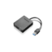 Lenovo Universal USB 3.0 to VGA/HDMI USB graphics adapter Black