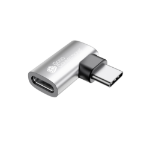Alcasa USB-AD400 cable gender changer USB 4.0 Gen.3x2 USB-C Silver