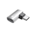 Alcasa USB-AD400 cable gender changer USB 4.0 Gen.3x2 USB-C Silver