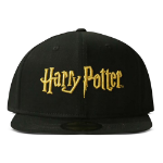 HARRY POTTER Wizards Unite Logo Snapback Baseball Cap, Black (SB273063HPT)