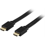 Deltaco HDMI-1070F HDMI-kabel 10 m HDMI Typ A (standard) Svart