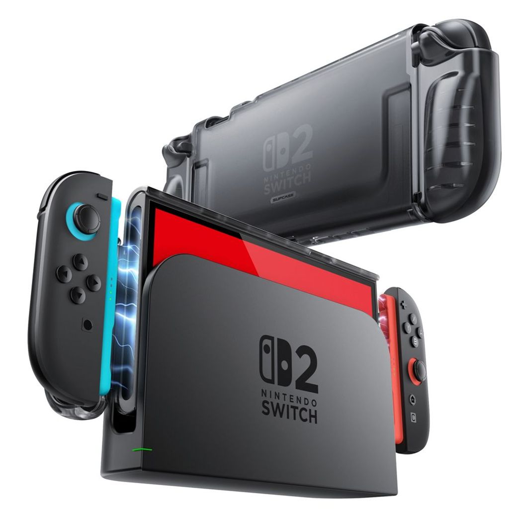 EU Product - Crystal case for Nintendo Switch 2 - Transparent Black thumbnail