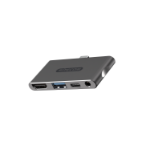 Sitecom CN-392 laptop dock & poortreplicator Aluminium