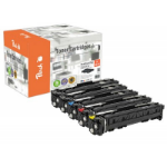 Peach PT1160 tonercartridge 5 stuk(s) Compatibel Zwart, Cyaan, Roze, Geel