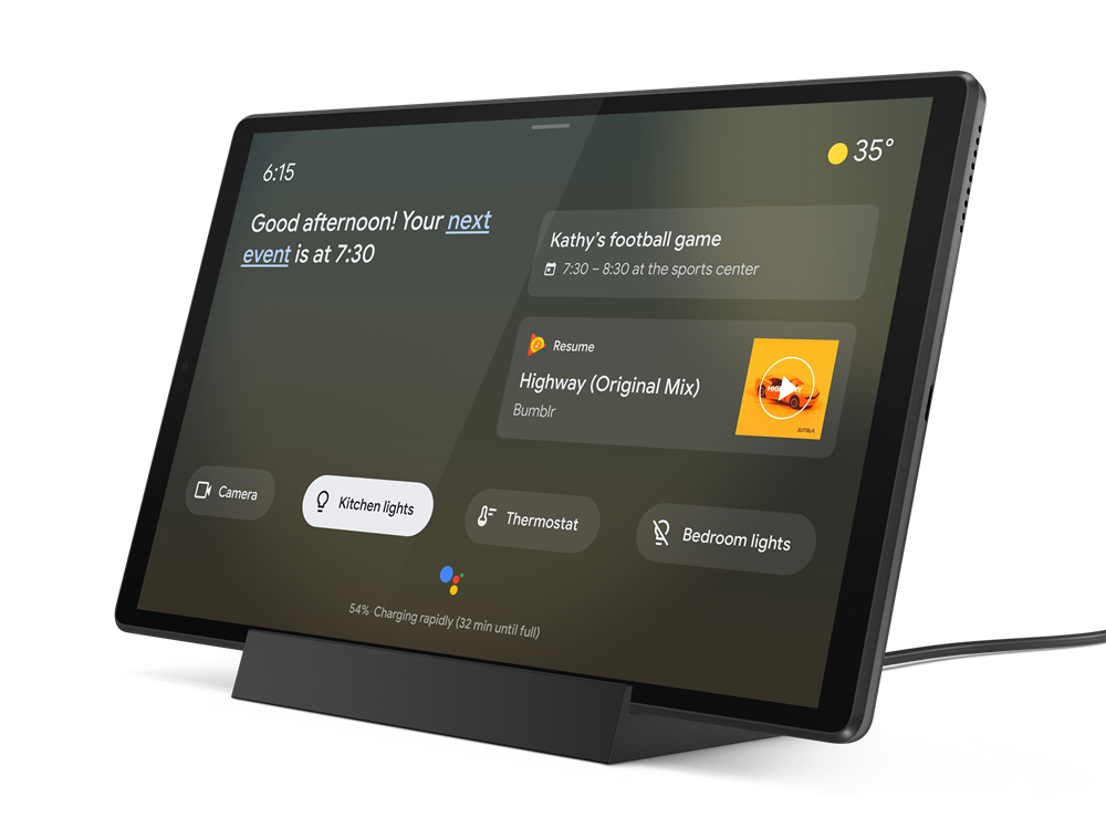 Lenovo Tab M10 128 GB 26,2 cm (10.3") Mediatek 4 GB Wi-Fi 5 (802.11ac) Android 9.0 Grå