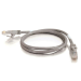 C2G Cat6a STP 0.5m cavo di rete Grigio 0,5 m