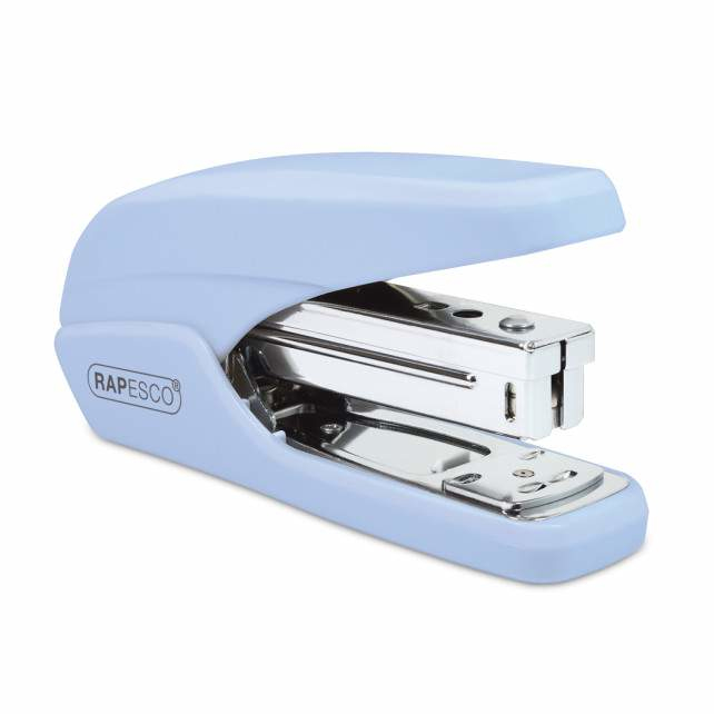 Image of Rapesco X5-25ps Flat clinch Blue