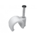 Cables Direct 50 Pack of 10mm Cable Clips