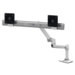Ergotron LX Series 45-522-216 monitor mount / stand 63.5 cm (25") Black, White Desk