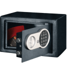 Rieffel HGS-8E safe Freestanding safe Black 8 L Metal