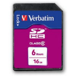 Verbatim HD Video SDHC 16GB 6 Hours