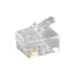 Microconnect KON502-10 wire connector RJ12 Transparent