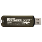 iStorage Kanguru Defender 3000 USB flash drive 8 GB USB Type-A 3.2 Gen 1 (3.1 Gen 1) Brown