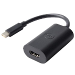 DELL 0.2m, Mini DisplayPort/HDMI Black