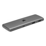 Corsair USB100 7-PORT USB-C/USB-A HUB USB Type-C 50000 Mbit/s Grey