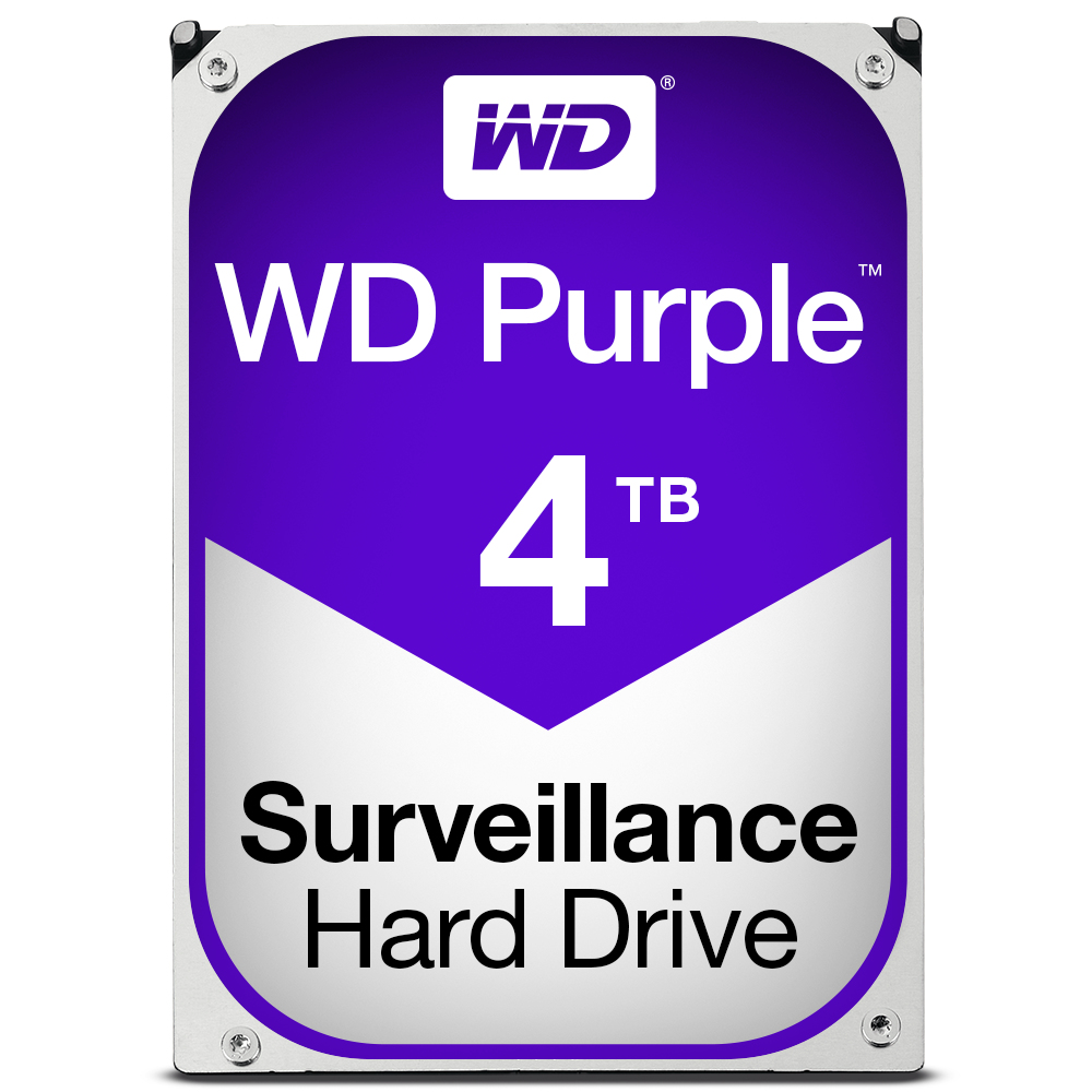 Image of Western Digital Purple 3.5" 4 TB Serial ATA III