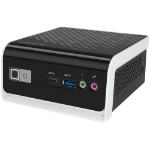 Gigabyte GB-BLCE-4000C PC/workstation barebone Zwart, Wit BGA 1090 N4000 1,1 GHz