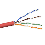 Belkin Cat. 6 UTP Bulk Cable - 1000ft - Red networking cable 12007.9" (305 m)