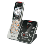 AT&T CRL32102 telephone DECT telephone Black,Silver Caller ID