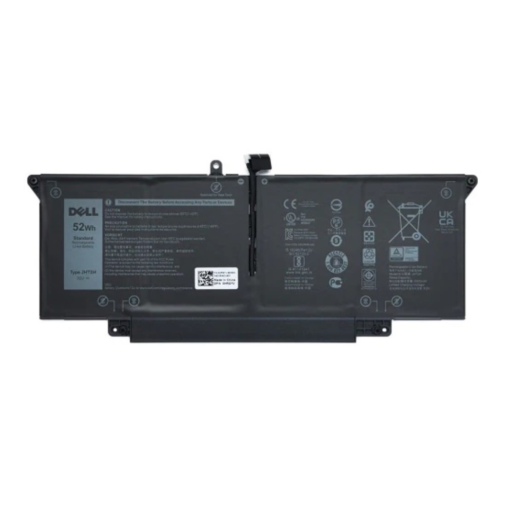 DELL Battery 4 Cell 52Whr for Latitude 7310 / 7410 - OEM: HRGYV WY9MP 4V5X2 JHT2H
