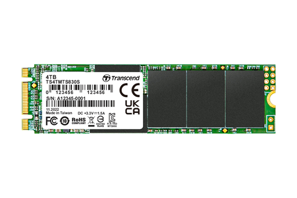 Image of Transcend 830S M.2 4000 GB Serial ATA III 3D NAND