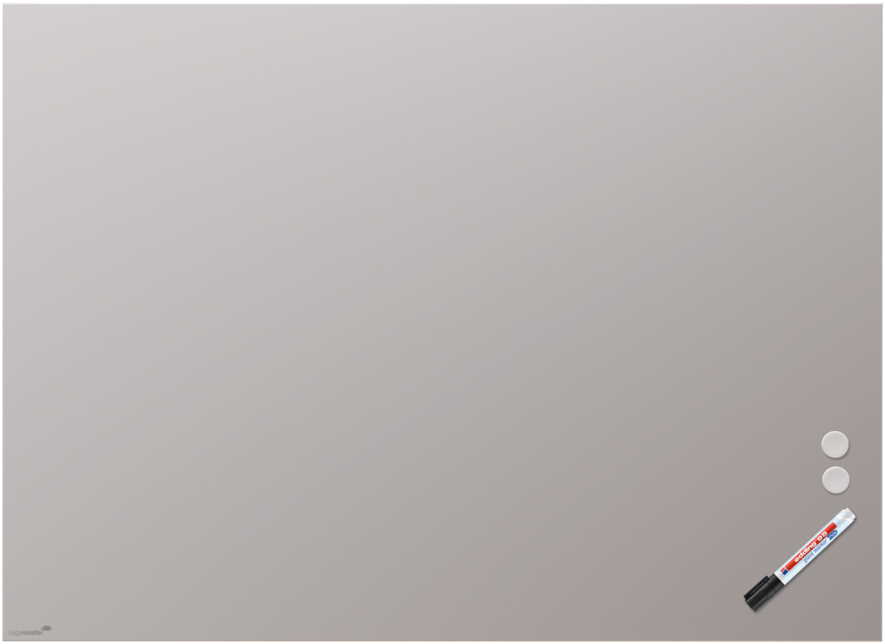 Legamaster Matte Glassboard 90x120 Warm Grey 34539J