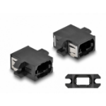 DeLOCK 87932 glasvezeladapter MPO/MPO 1 stuk(s) Zwart