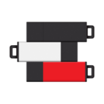Centon 3 x Pro 2 8GB USB flash drive USB Type-A 2.0 Black,Red,White