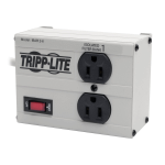 Tripp Lite ISOBAR2-6 surge protector Black, Silver 2 AC outlet(s) 120 V 72" (1.83 m)