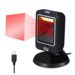 Adesso NuScan 2800U Fixed bar code reader 1D/2D CMOS Black