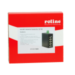 ROLINE Industrial Switch, 8x RJ-45, unmanaged