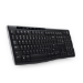 Logitech K270 teclado RF inalámbrico QWERTZ Checa Negro