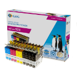 G&G Image 15060/NP-B-0123BK*4/CMY*2 Ink cartridge multi pack Bk,C,M,Y, 10x7.4K pages 146ml Pack=10 (replaces Brother LC123VALBPDR) for Brother DCP-J 132/MFC-J 4510/MFC-J 6920