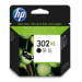 HP Cartucho de tinta original 302XL de alta capacidad negro