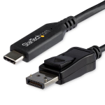 StarTech.com CDP2DP146B video cable adapter 70.9" (1.8 m) USB Type-C DisplayPort Black