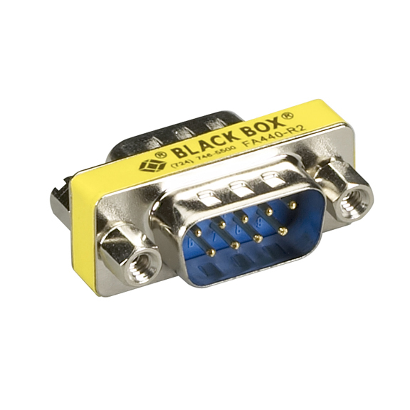 Black Box FA440-R2 Cable Gender Changer DB9 Metallic