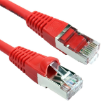 Cables Direct 0.15mtr CAT 6A Red