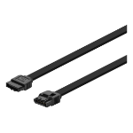 Monoprice 40373 SATA cable 7.87" (0.2 m) SATA 7-pin Black