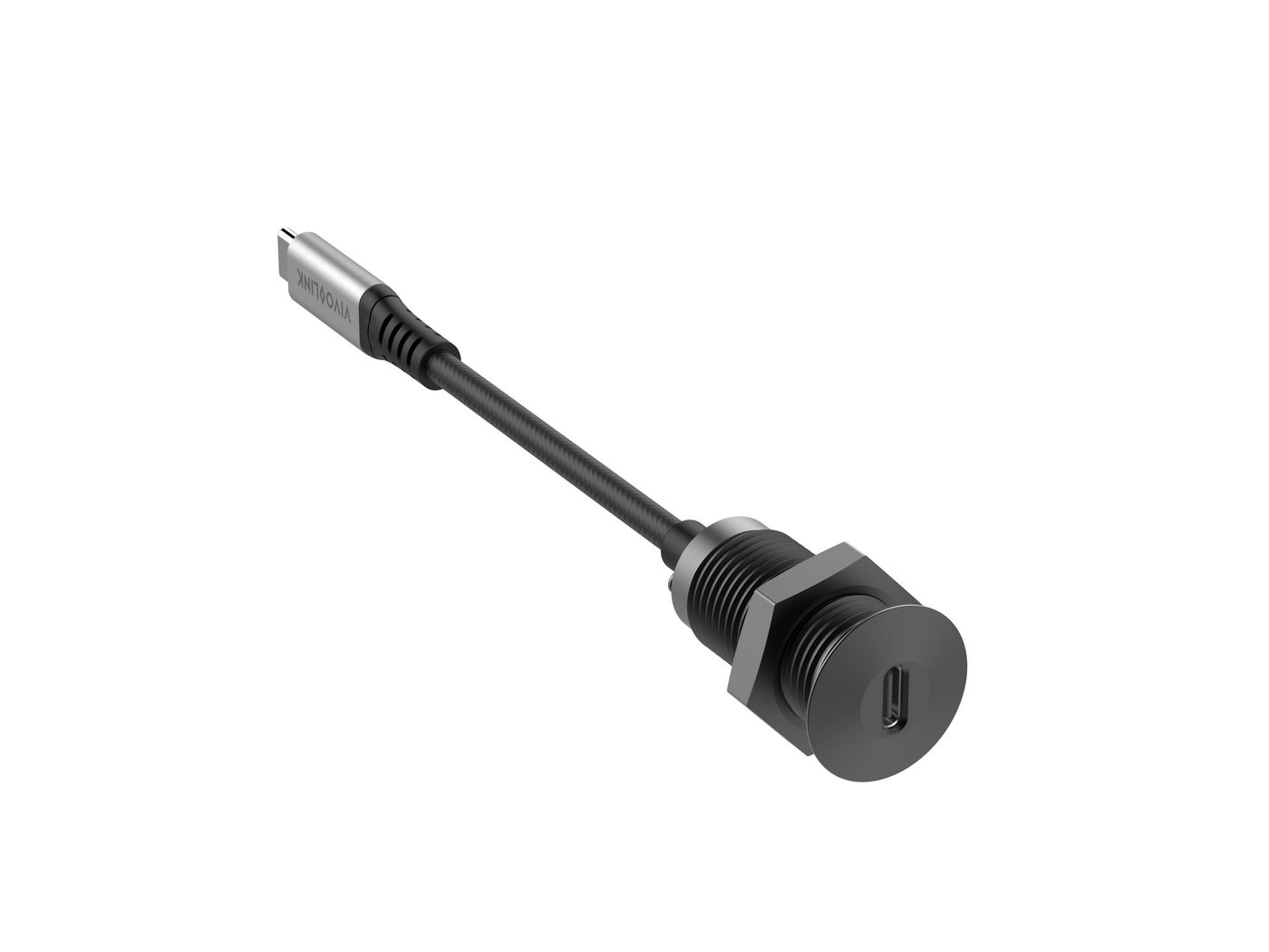 Image of Vivolink PROUSBCMF0.3SOCKET-B USB cable USB 3.2 Gen 2 (3.1 Gen 2) 0.3