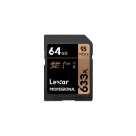 Lexar Professional 633x 64 GB MicroSDXC UHS-I Class 10