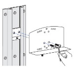 Ergotron Track Mount Bracket Kit for CPU Holders