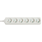 Lindy 73125 power extension 6 AC outlet(s) Indoor White
