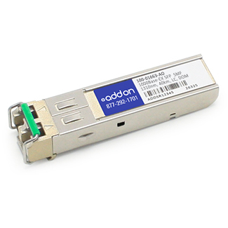 100-01663-AO ADDON NETWORKS Calix 100-01663 Compatible TAA Compliant 1000Base-EX SFP Transceiver (SMF; 1310nm; 40km; LC; DOM)