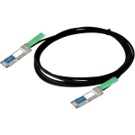 AddOn Networks QSFP+, 1m InfiniBand/fibre optic cable 39.4" (1 m) QSFP+ Black